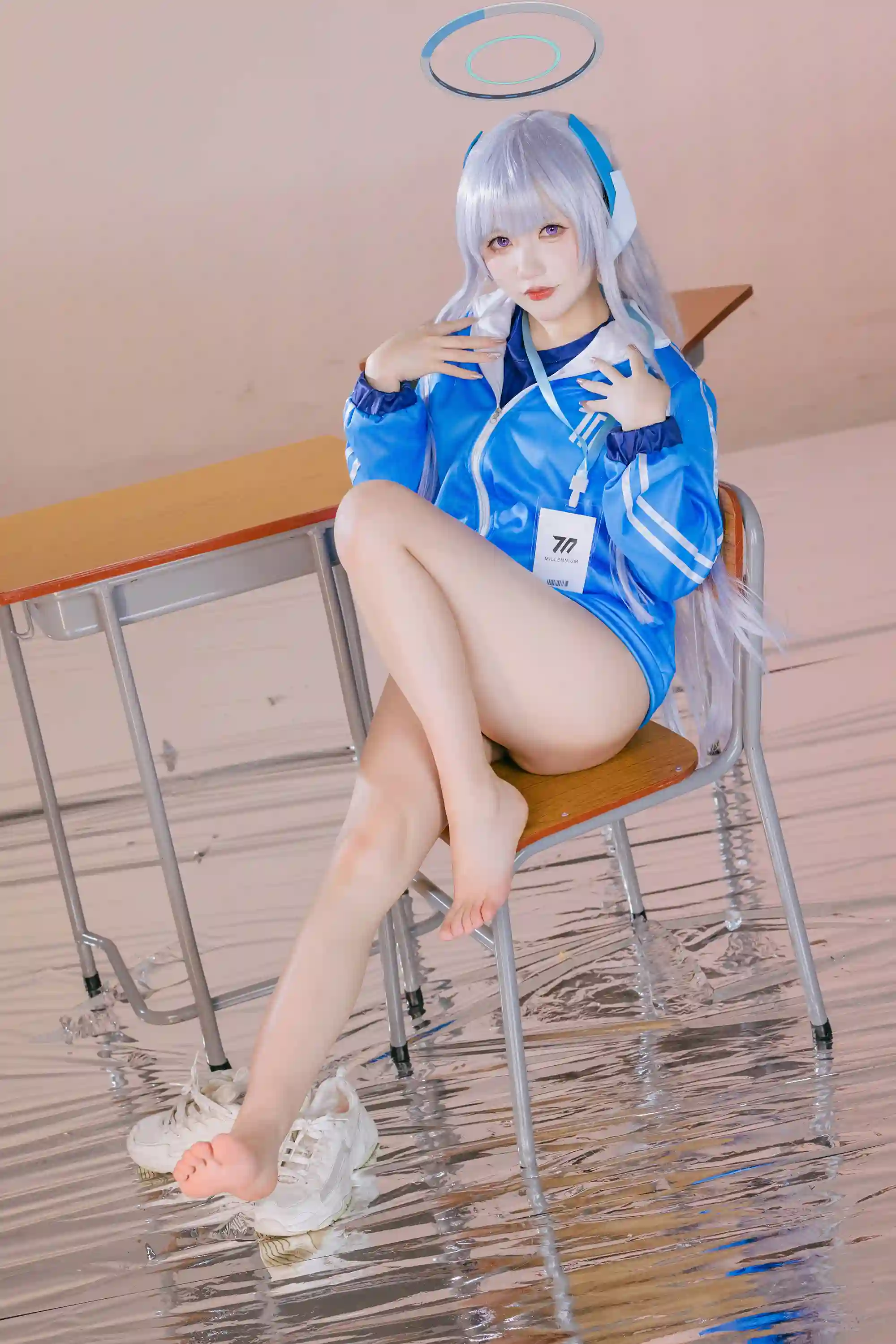 是一只熊仔吗 (Shi yi zhixiong zi ma) cosplay Ushio Noa - Blue Archive (60).webp