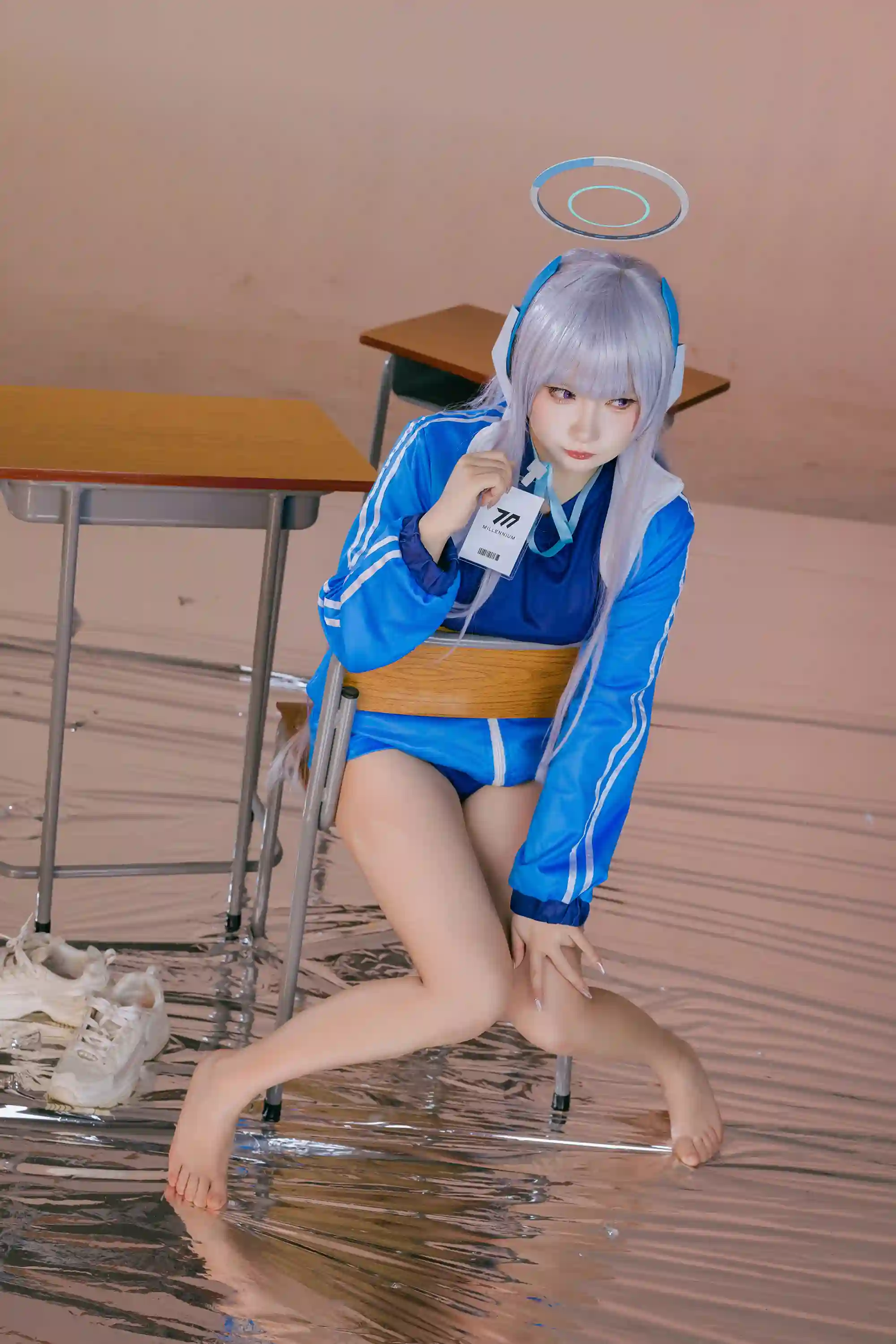 是一只熊仔吗 (Shi yi zhixiong zi ma) cosplay Ushio Noa - Blue Archive (65).webp