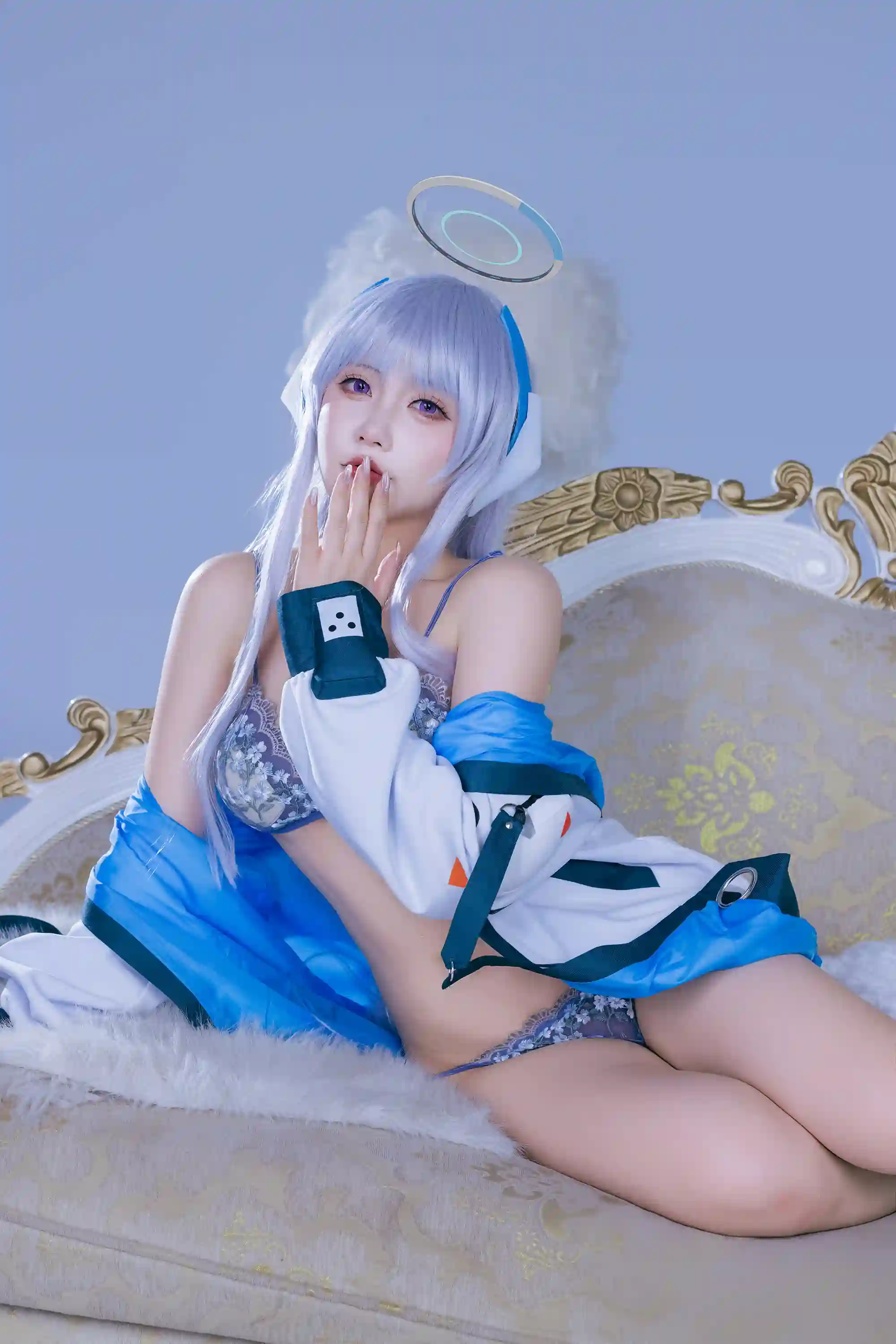 是一只熊仔吗 (Shi yi zhixiong zi ma) cosplay Ushio Noa - Blue Archive (79).webp