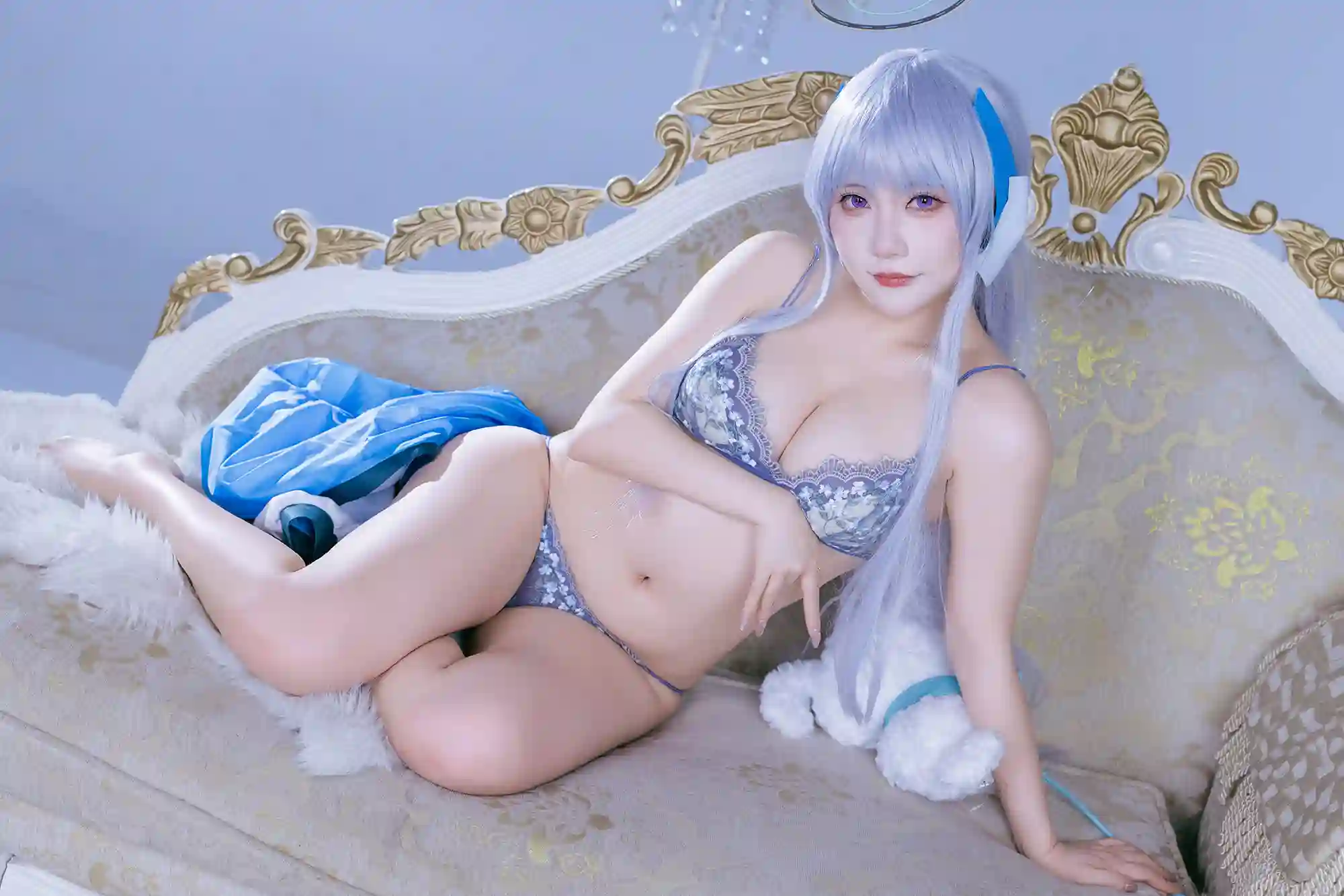是一只熊仔吗 (Shi yi zhixiong zi ma) cosplay Ushio Noa - Blue Archive (97).webp