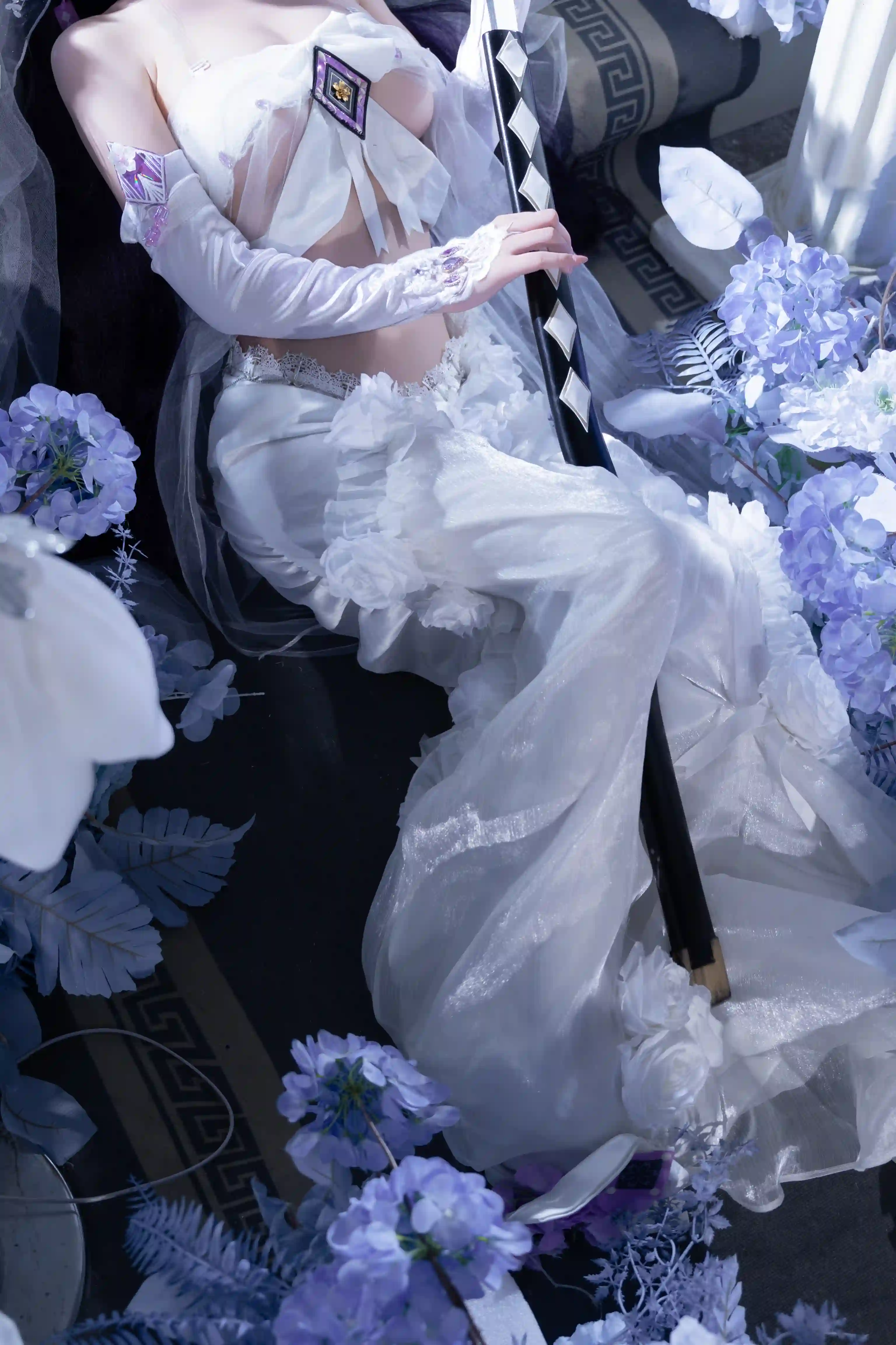 清水由乃 (Qsyn0101) cosplay Musashi Wisteria - Azur Lane (38).webp