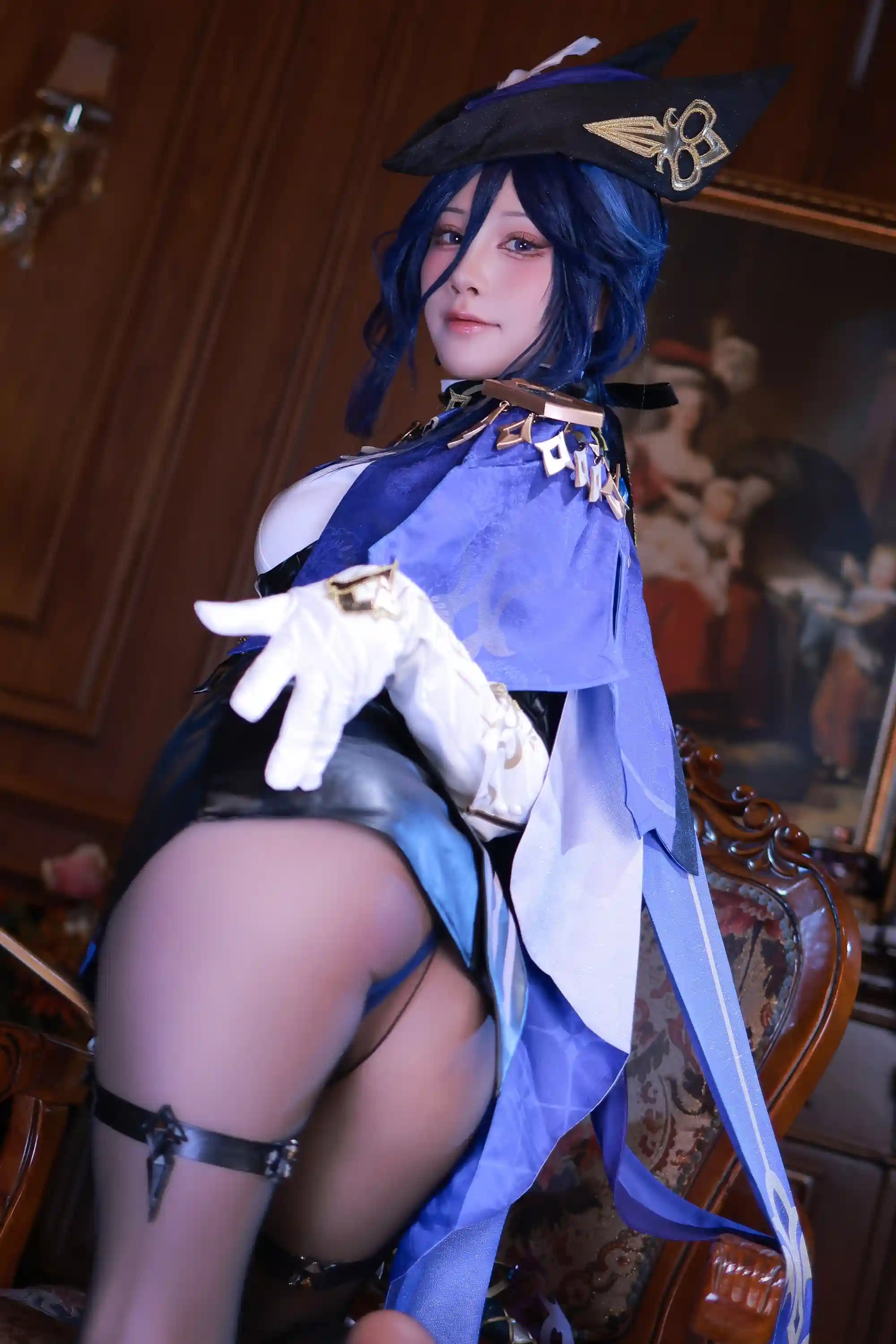 水淼Aqua cosplay Clorinde - Genshin Impact (15).webp