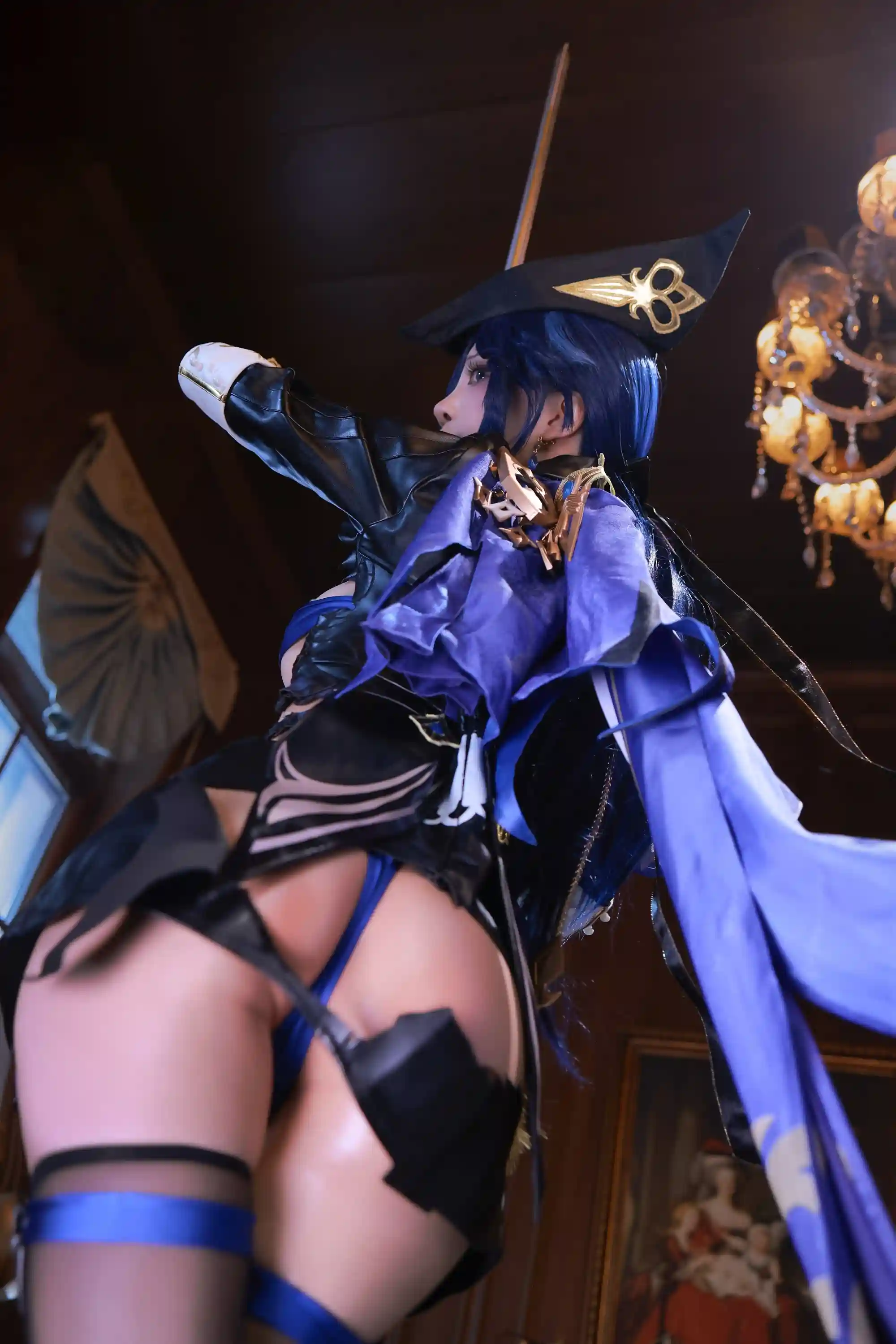 水淼Aqua cosplay Clorinde - Genshin Impact (48).webp