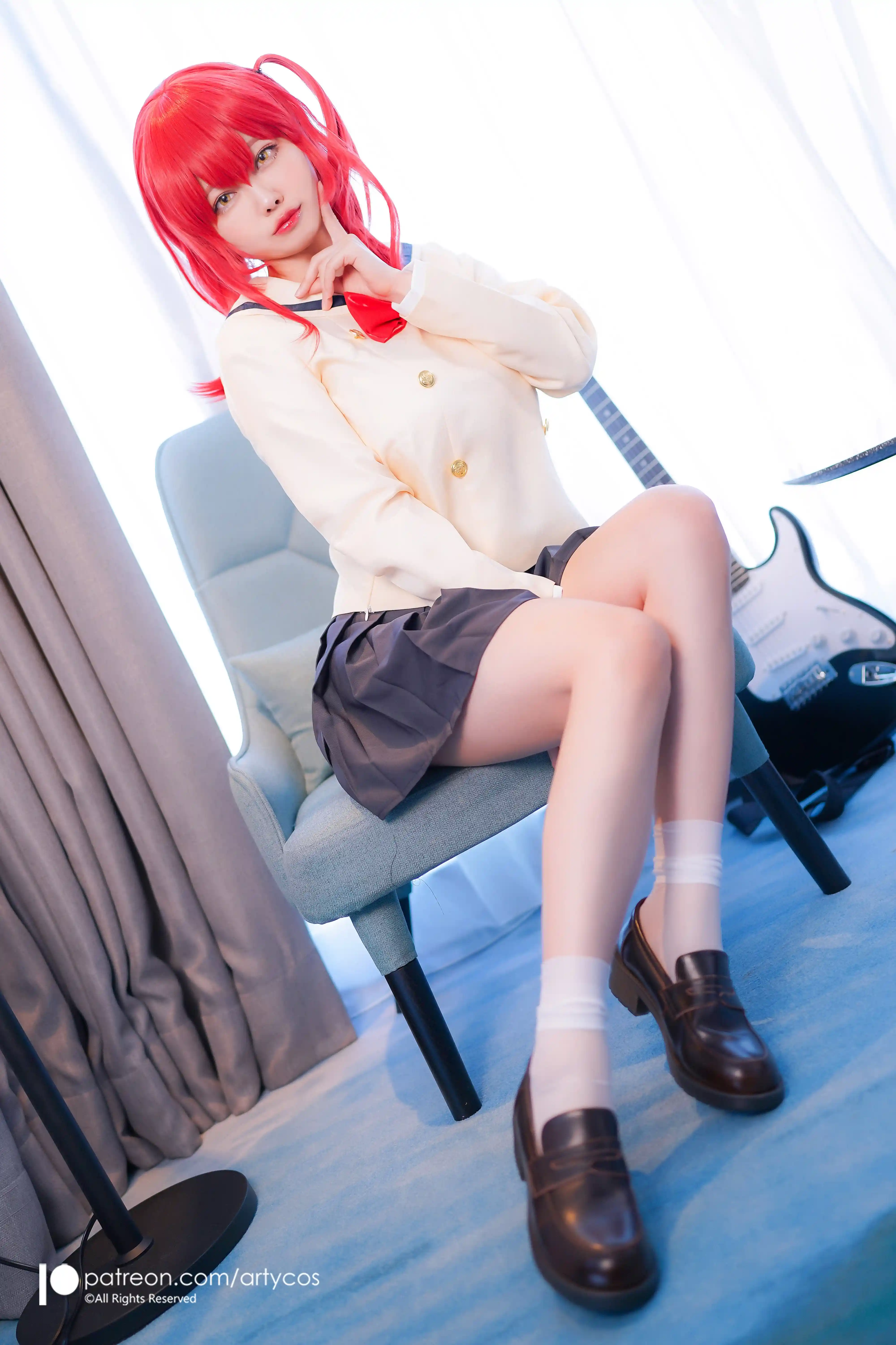 Arty Huang (Arty亚缇) cosplay Ikuyo Kita - Bocchi the Rock (14) - 022330.XYZ.webp