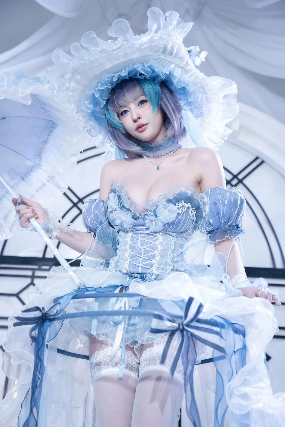 清水由乃 – 柴郡废稿礼服