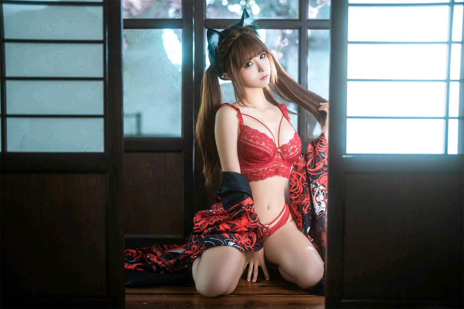 蠢沫沫 – 捆绑和服